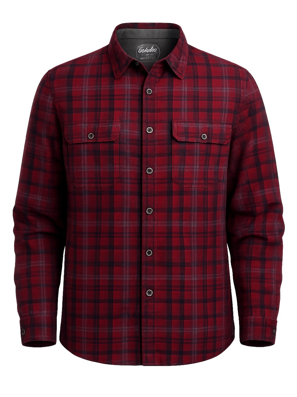 Cabela’s Born To Be Worn Buffalo Plaid LS Shirt Men’s 2XL Red Black Flannel